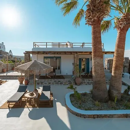 Palm Luxury Maisonette With Private Outdoor Jaccuzi Ftelia (Mykonos)