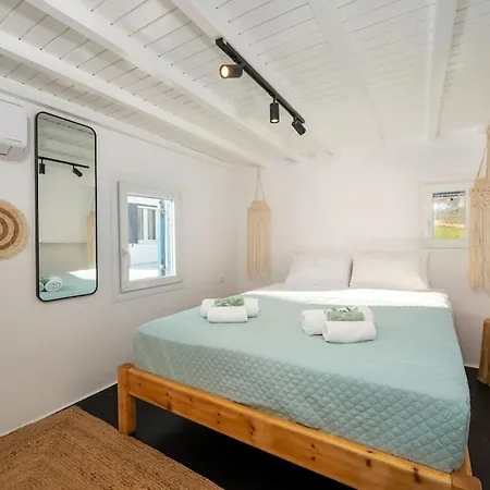 Palm- Seaview-hot Tub-200m From Ftelia (Mykonos)