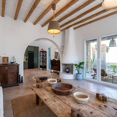 Palm Luxury Maisonette With Private Outdoor Jaccuzi * Ftelia (Mykonos)